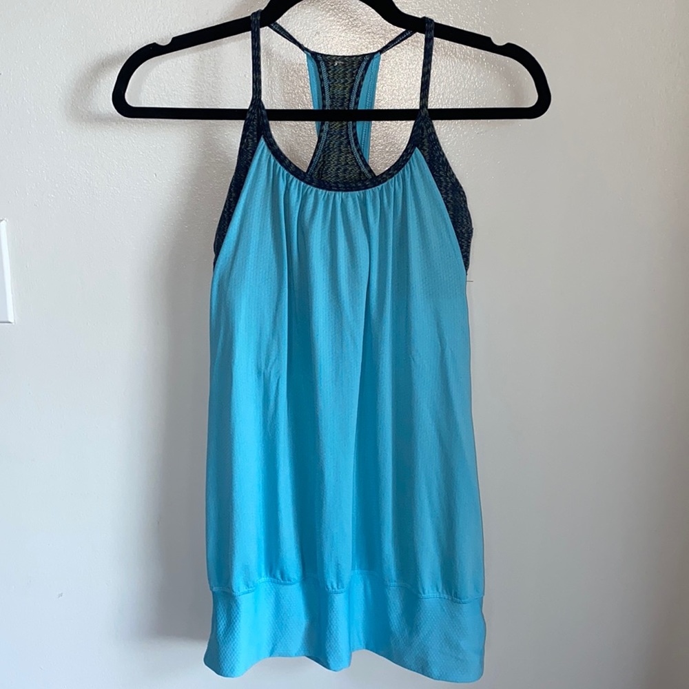 CLEARANCE Lululemon Blue No Limits Tank Top